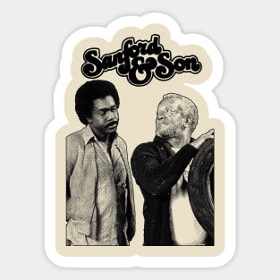 Sanford And Son Retro Vintage VII Sticker